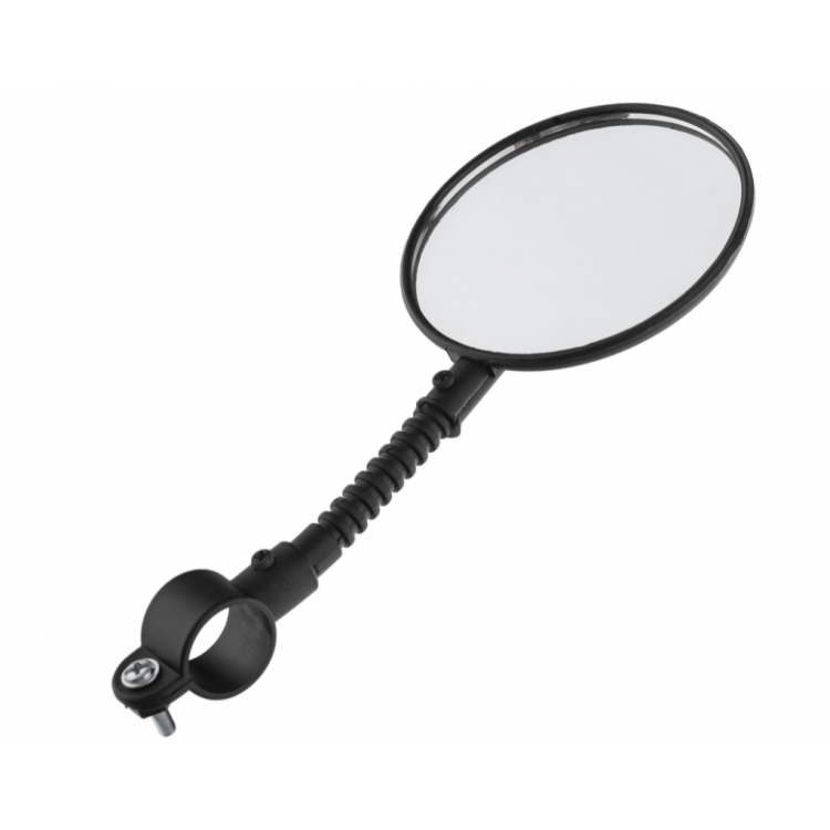 Zéfal Cyklistické zrkadlo s reflektorom okrúhle čierne Zéfal Cyklistické zrkadlo s reflektorom okrúhle čierne